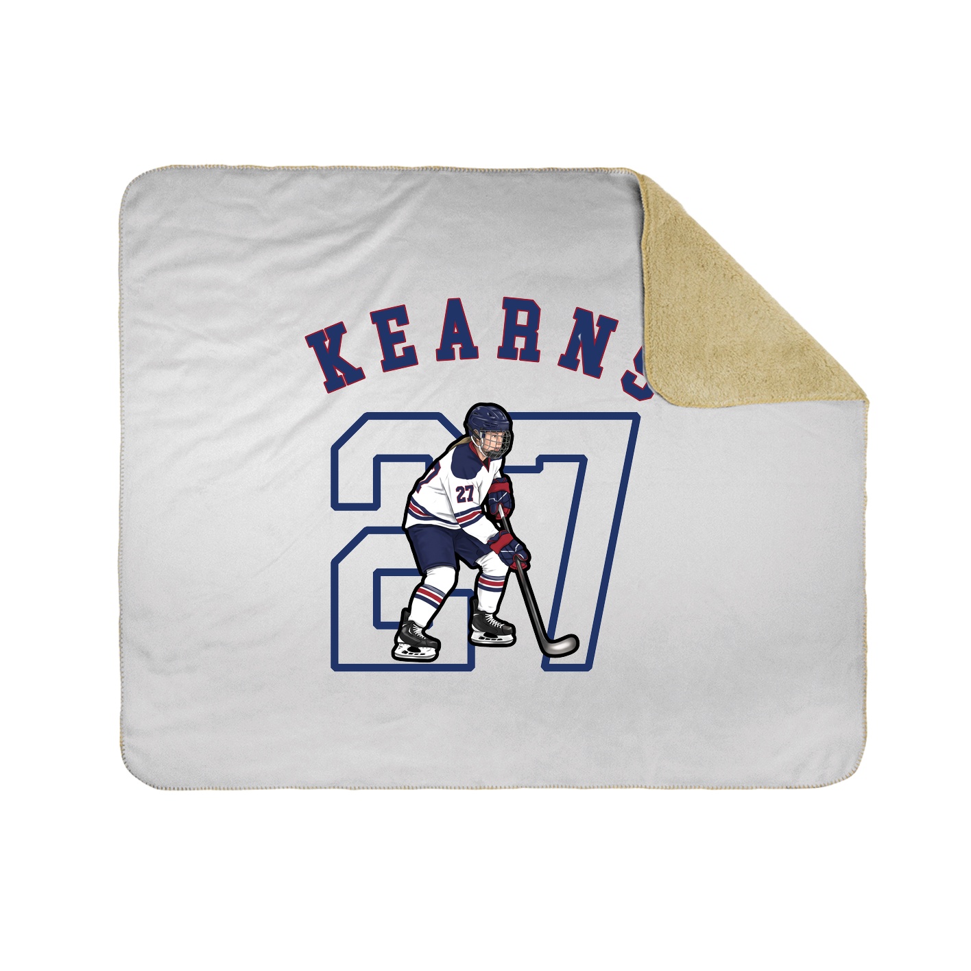 Throw Blanket — Shirsey Arch in White