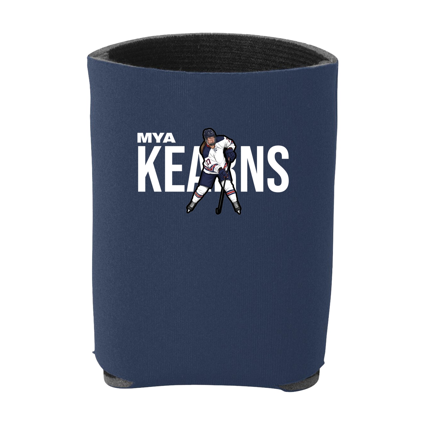 Can Holder — Player Name in Navy