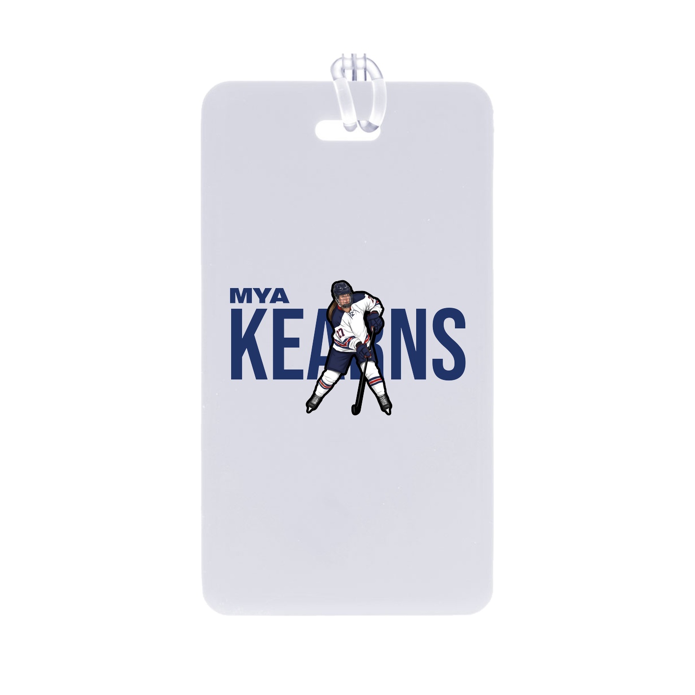 Bag Tag — Player Name in Classic