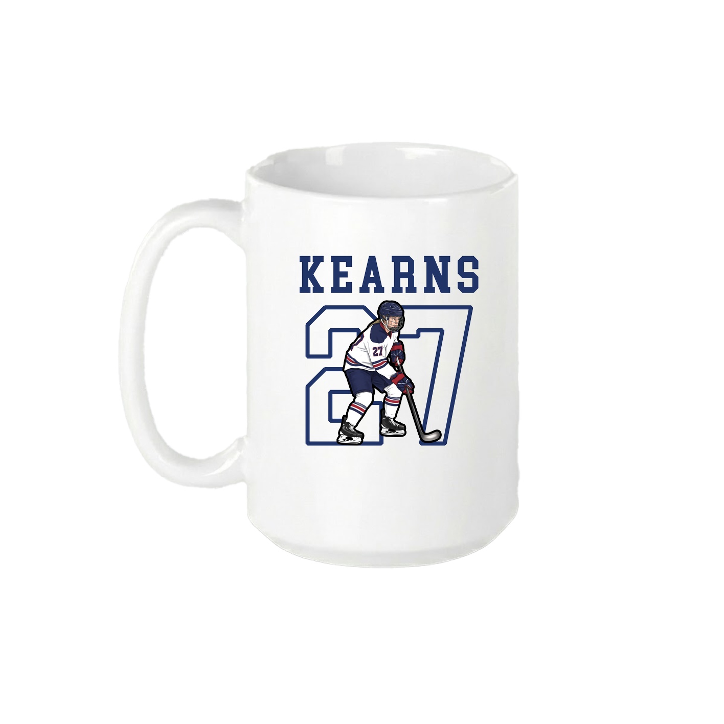 15oz Coffee Mug — Shirsey in White