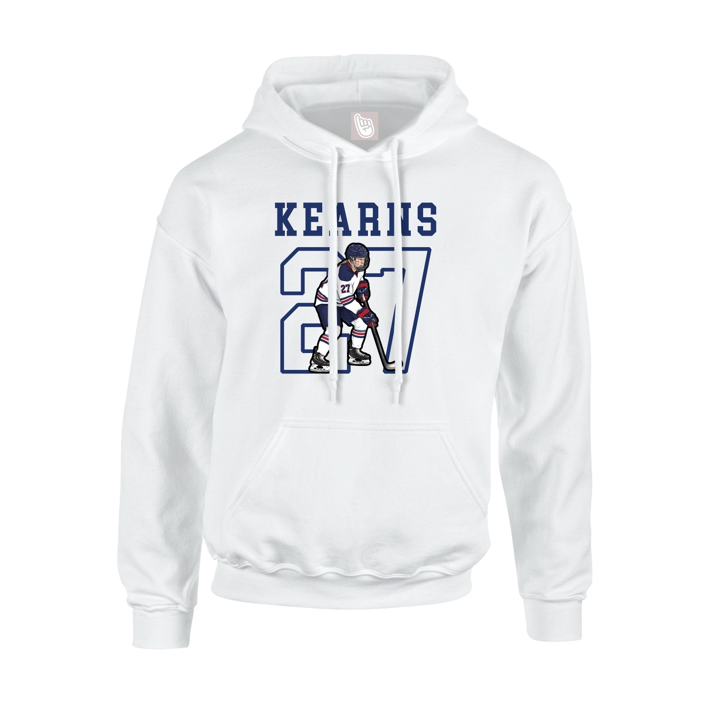 Youth Hoodie — Shirsey in White