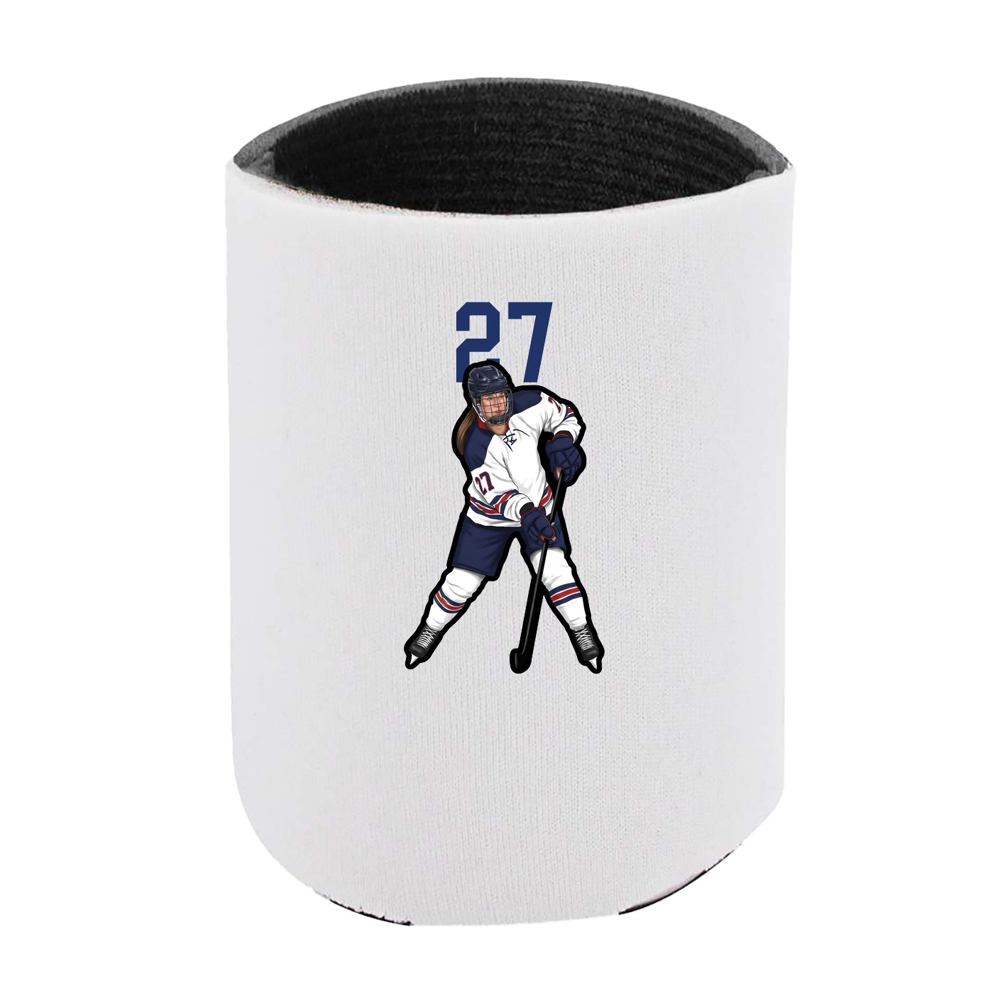 Can Holder — Number Top in White