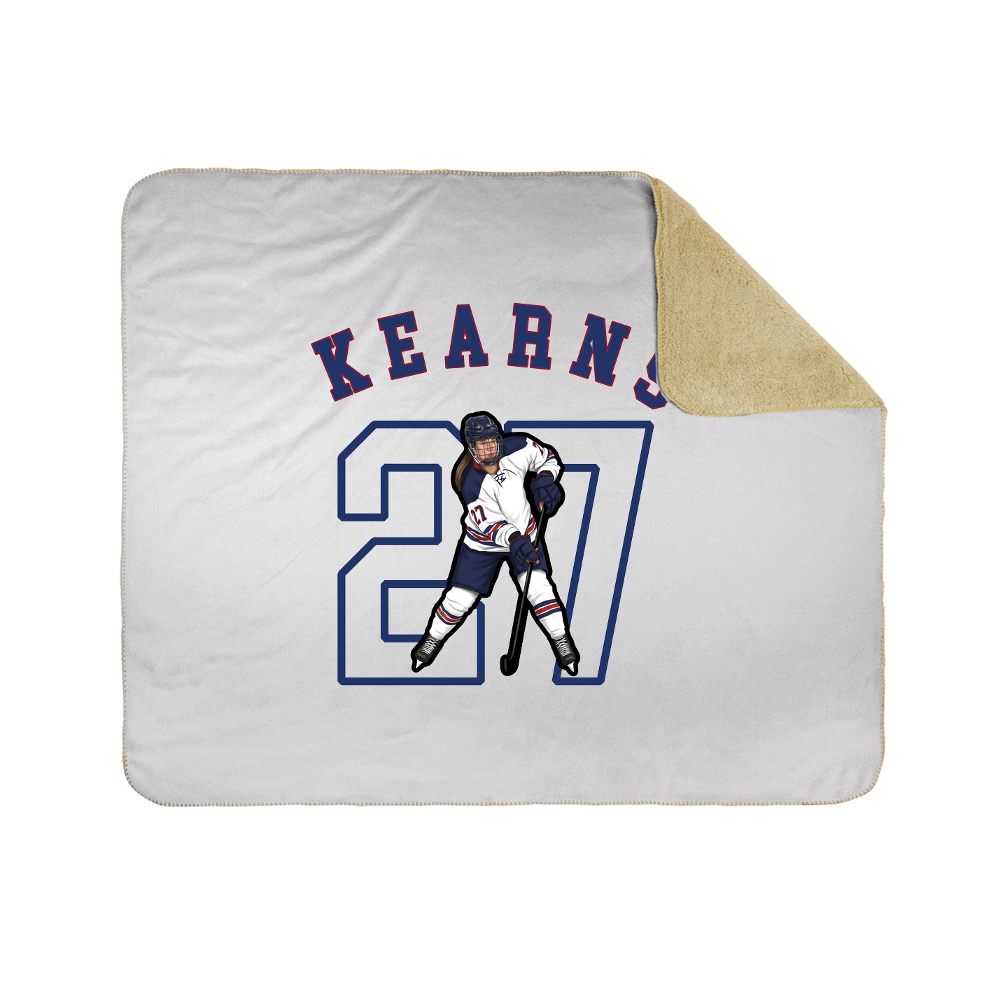 Throw Blanket — Shirsey Arch in White