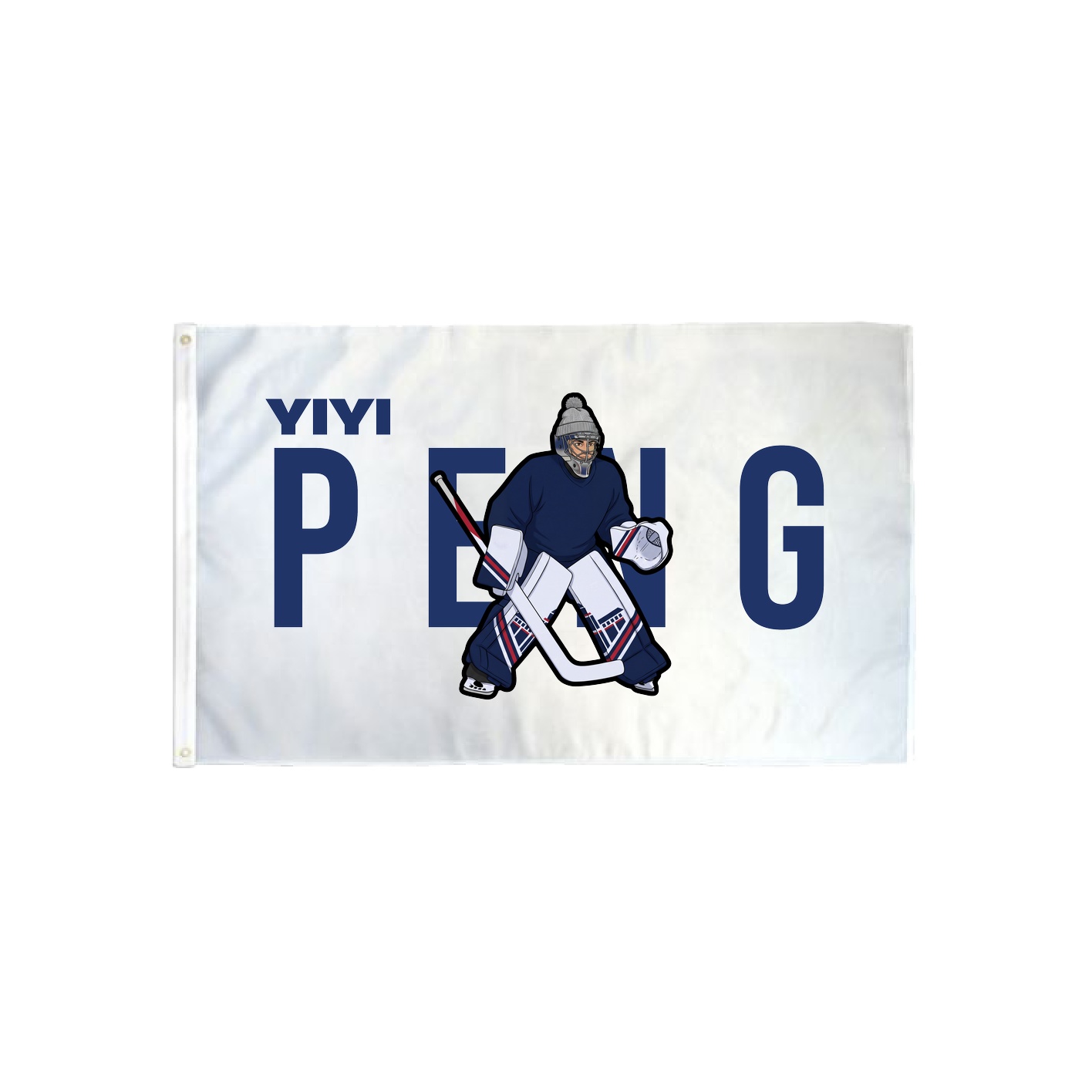3x5 Flag — Player Name in Classic