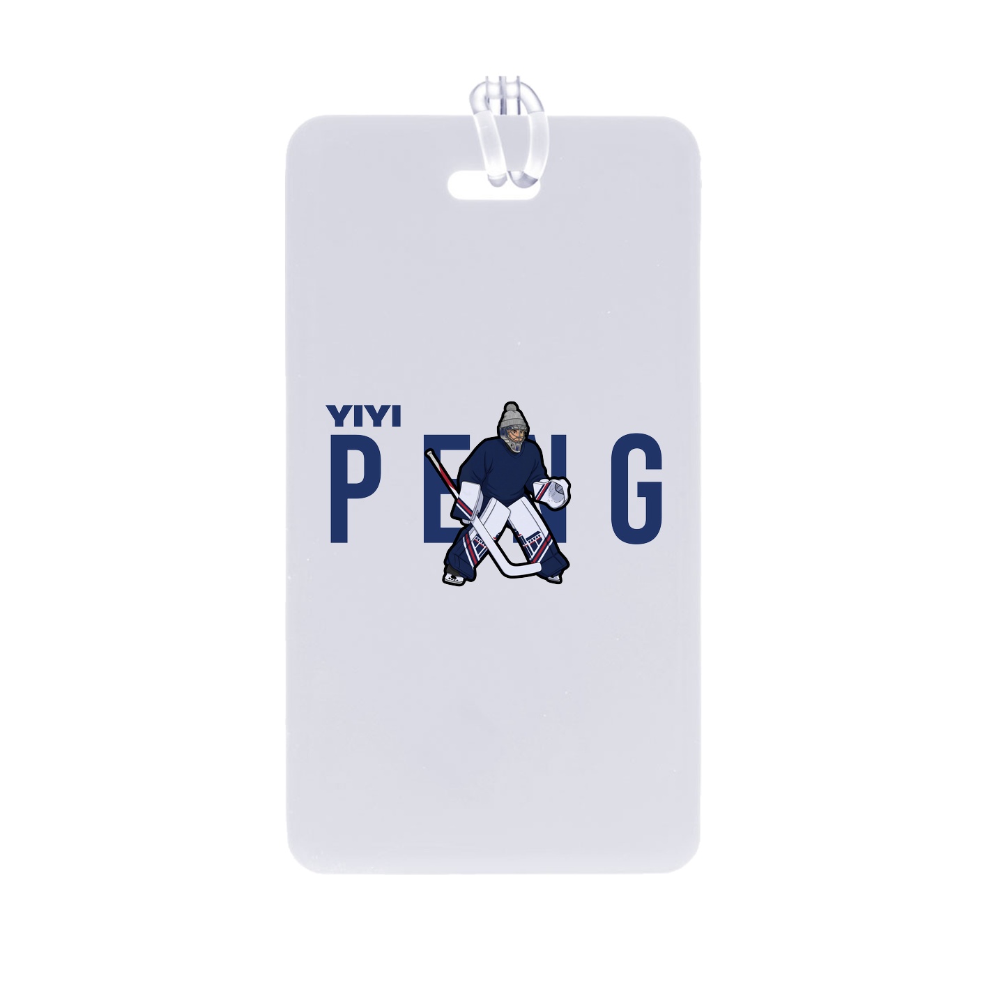 Bag Tag — Player Name in Classic