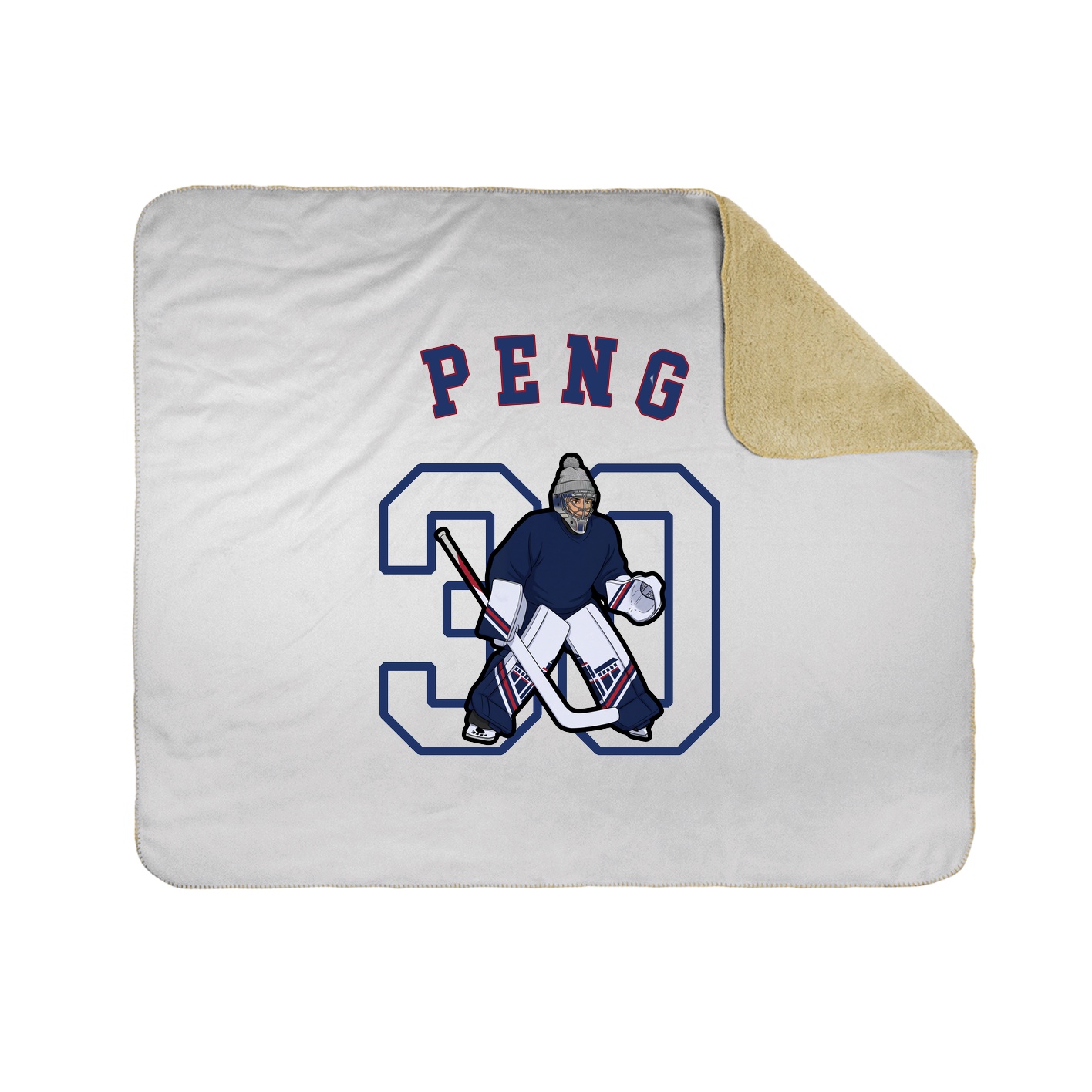 Throw Blanket — Shirsey Arch in White