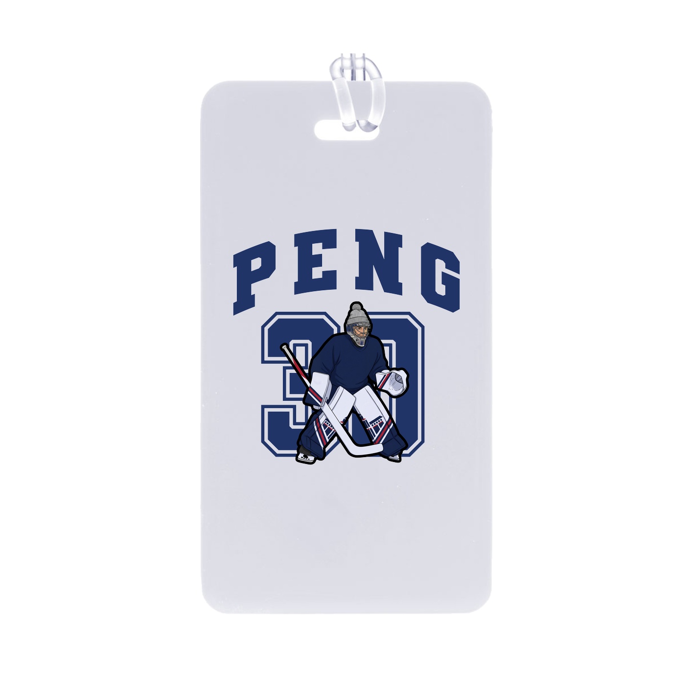 Bag Tag — Number in Classic