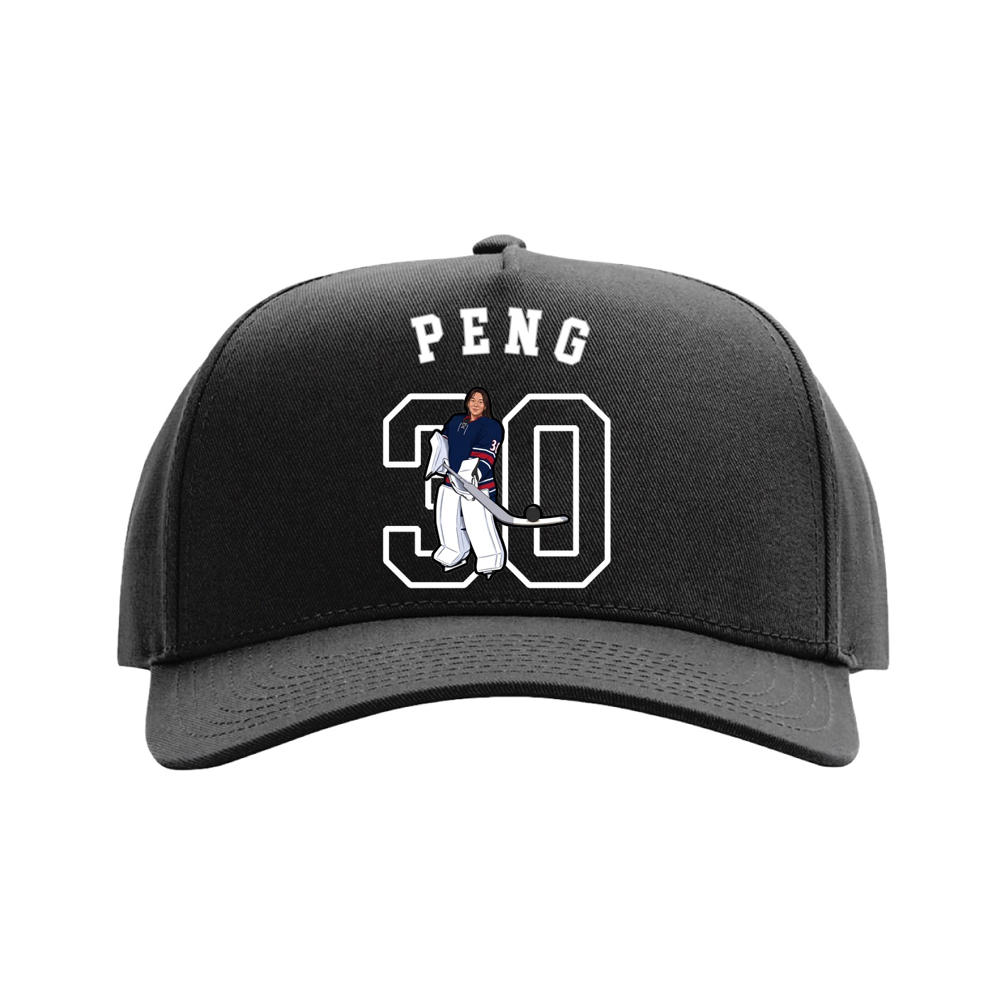 Full Fabric Five-Panel Champ Cap