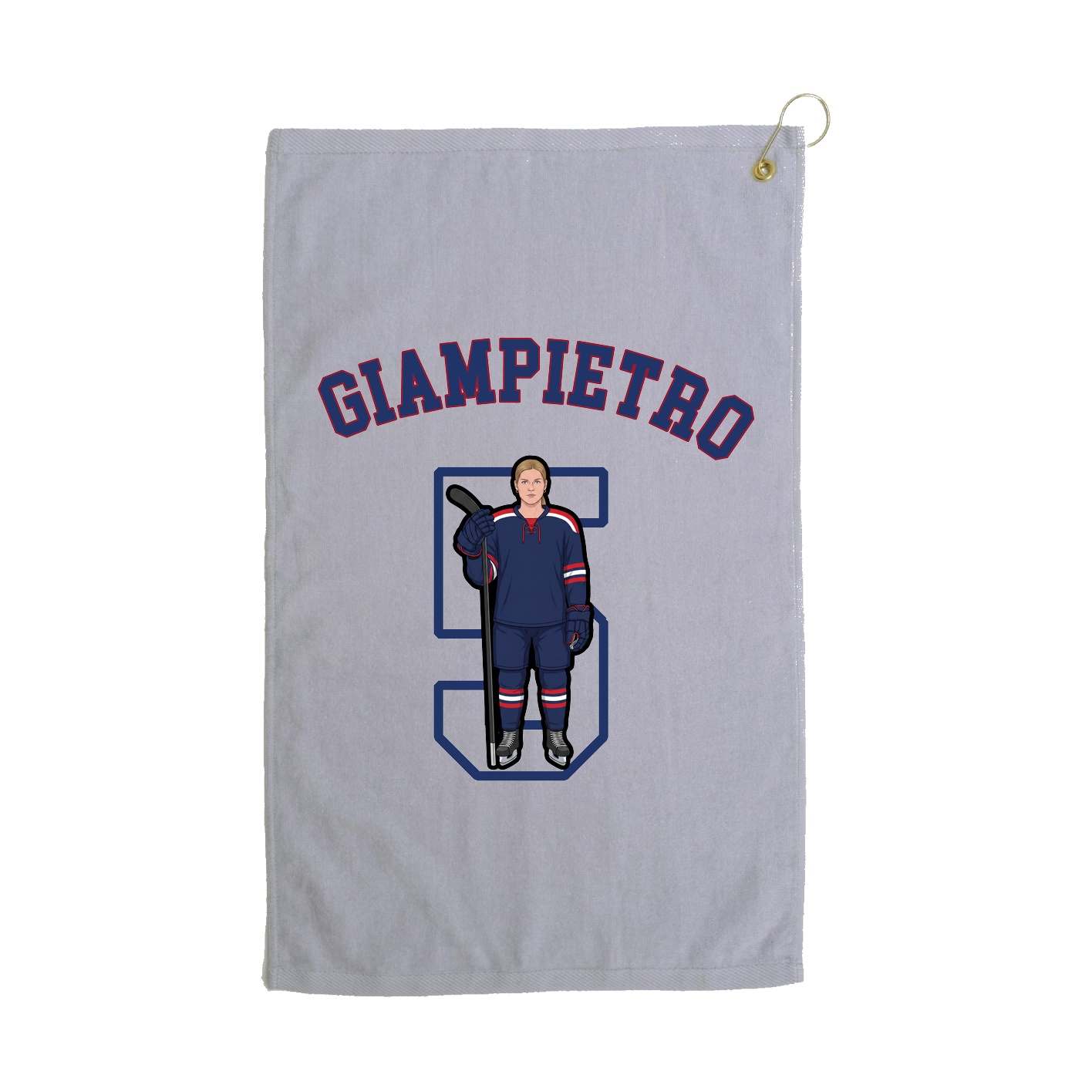 Golf Towel — Shirsey Arch in Grey