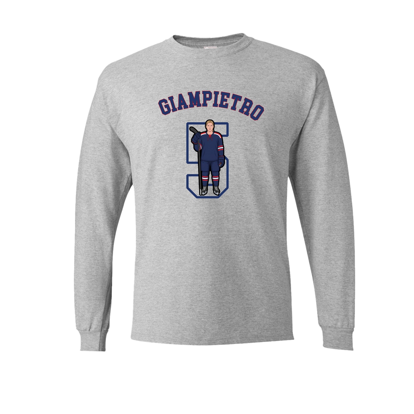 Long Sleeve Tee — Shirsey Arch in Grey