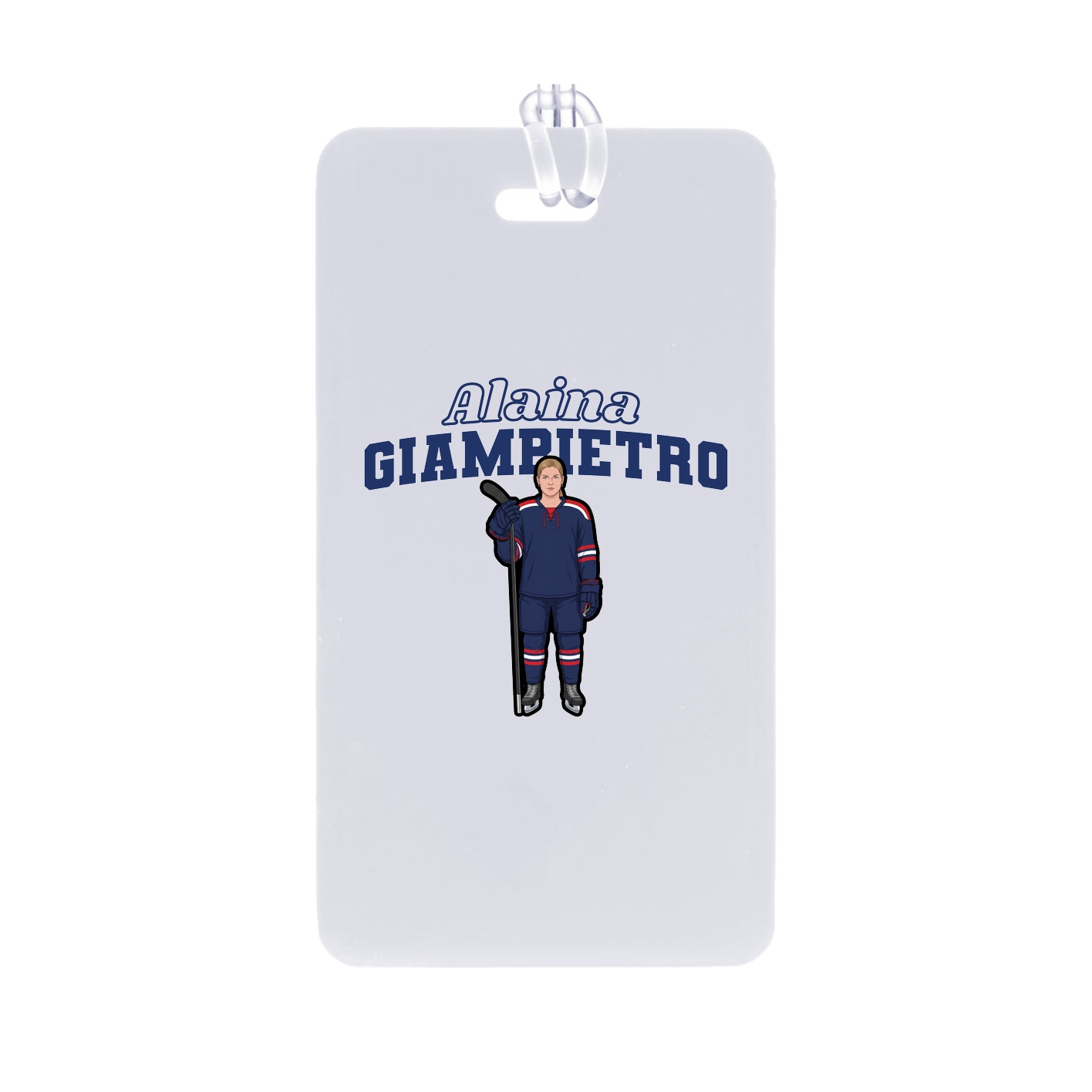 Bag Tag — Name Arch in Classic