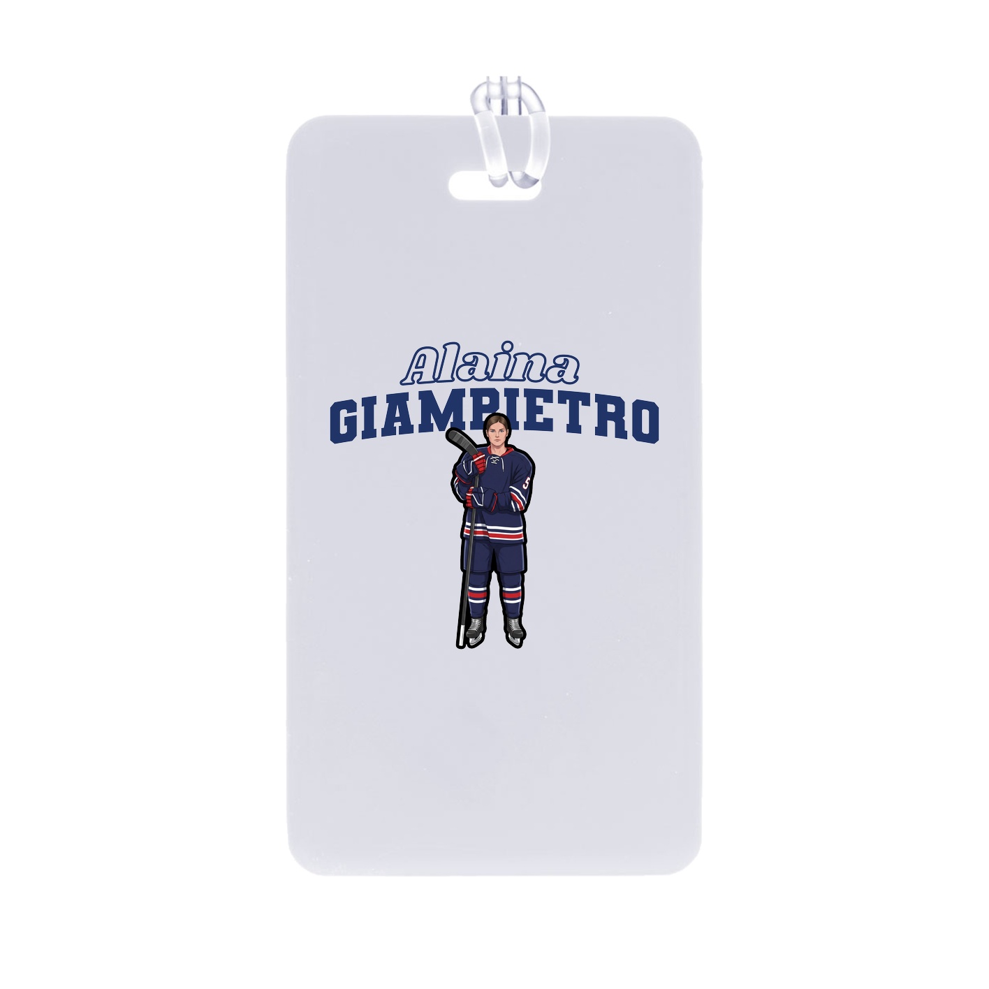 Bag Tag — Name Arch in Classic