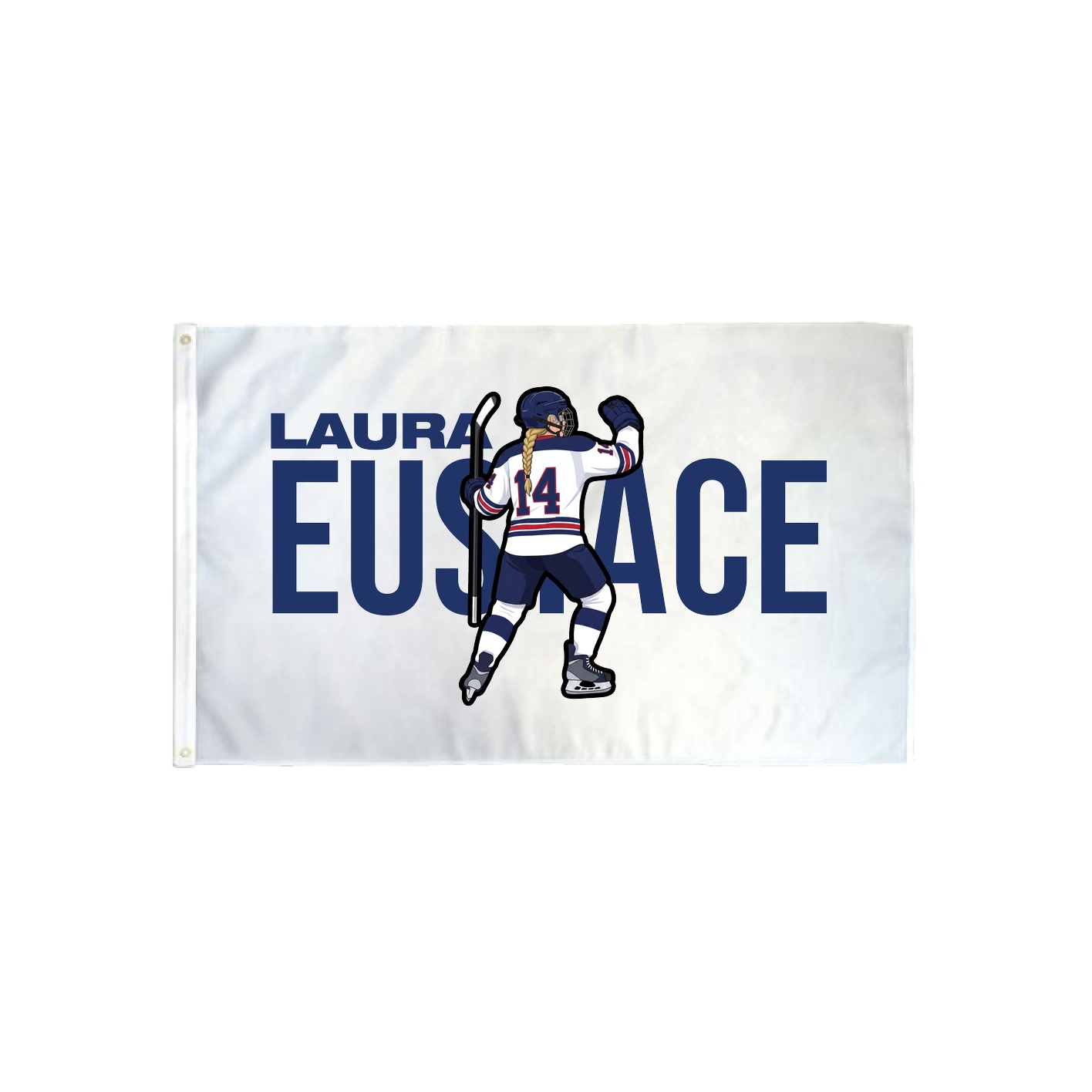 3x5 Flag — Player Name in Classic