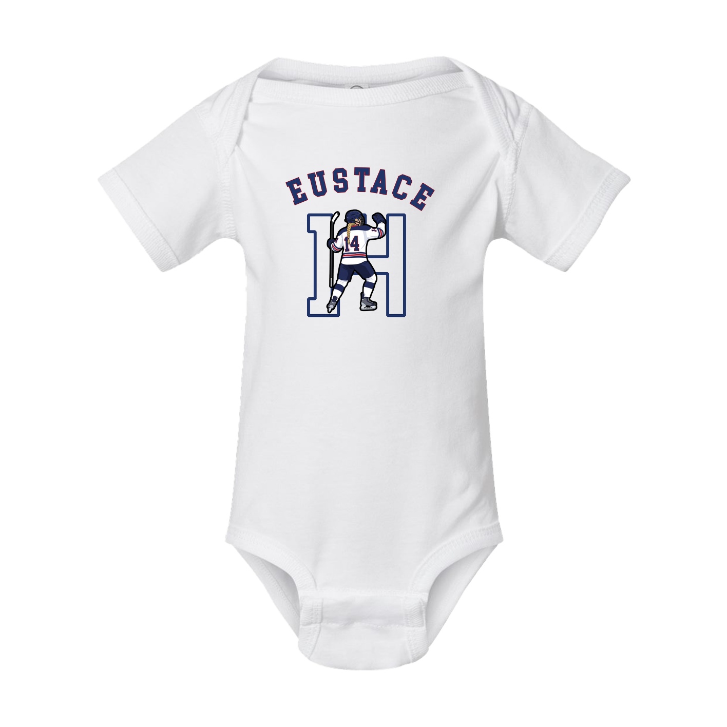 Baby Onesie — Shirsey Arch in White