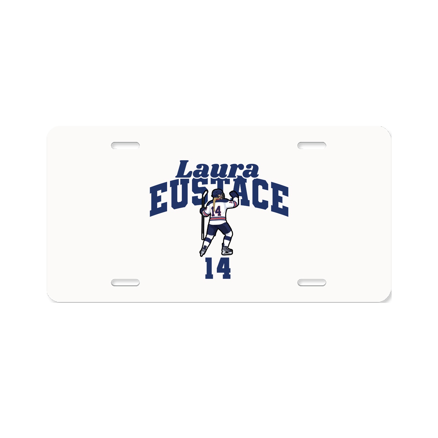 License Plate — Signature Arch in Classic