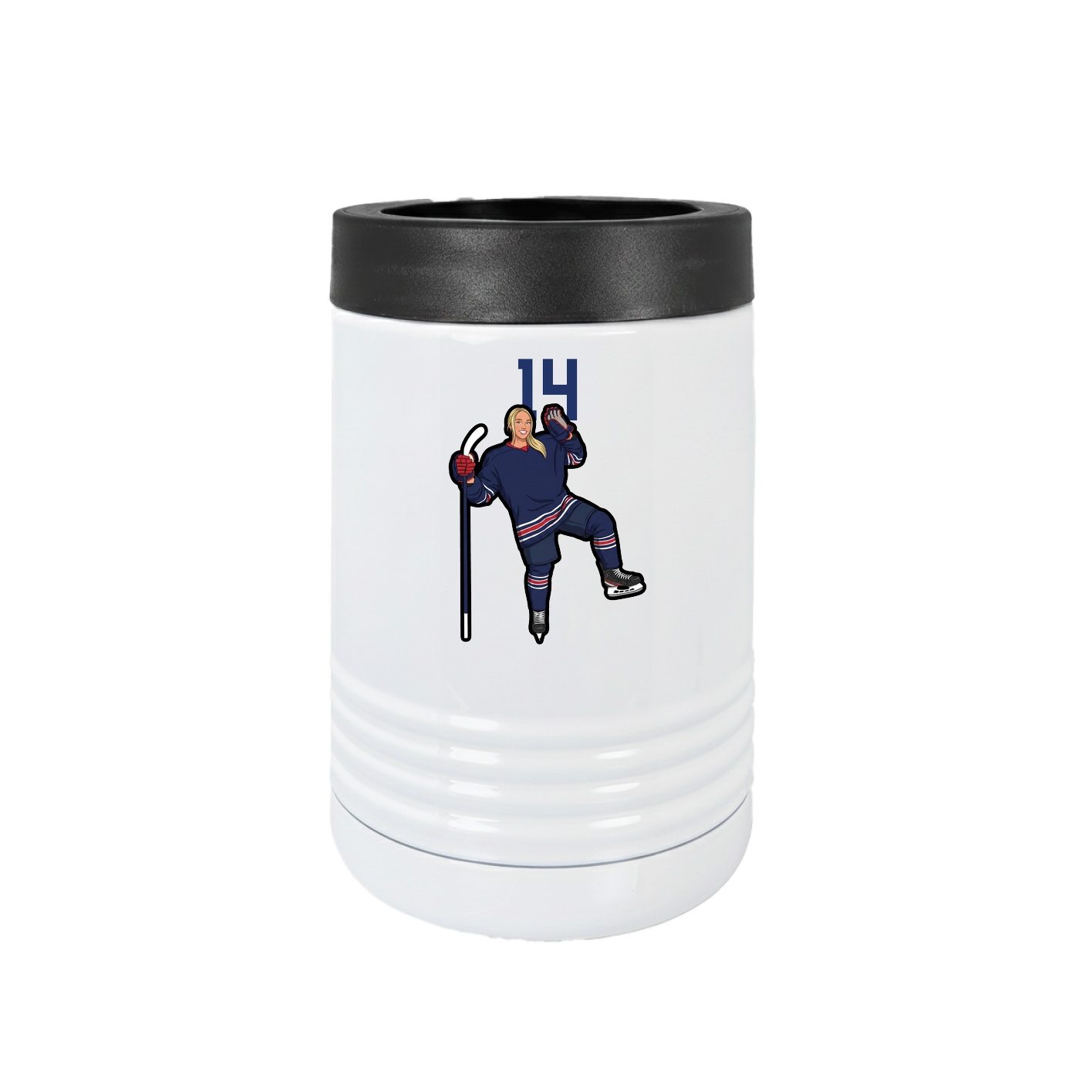 Beverage Holder — Number Top in White