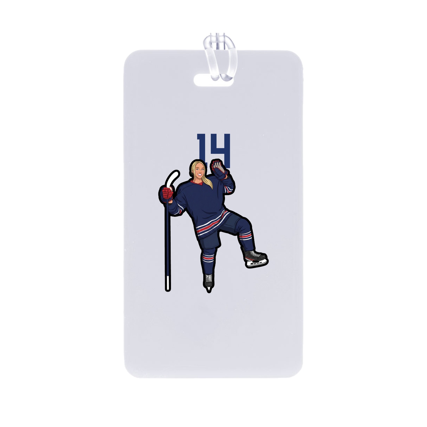 Bag Tag — Number Top in Classic