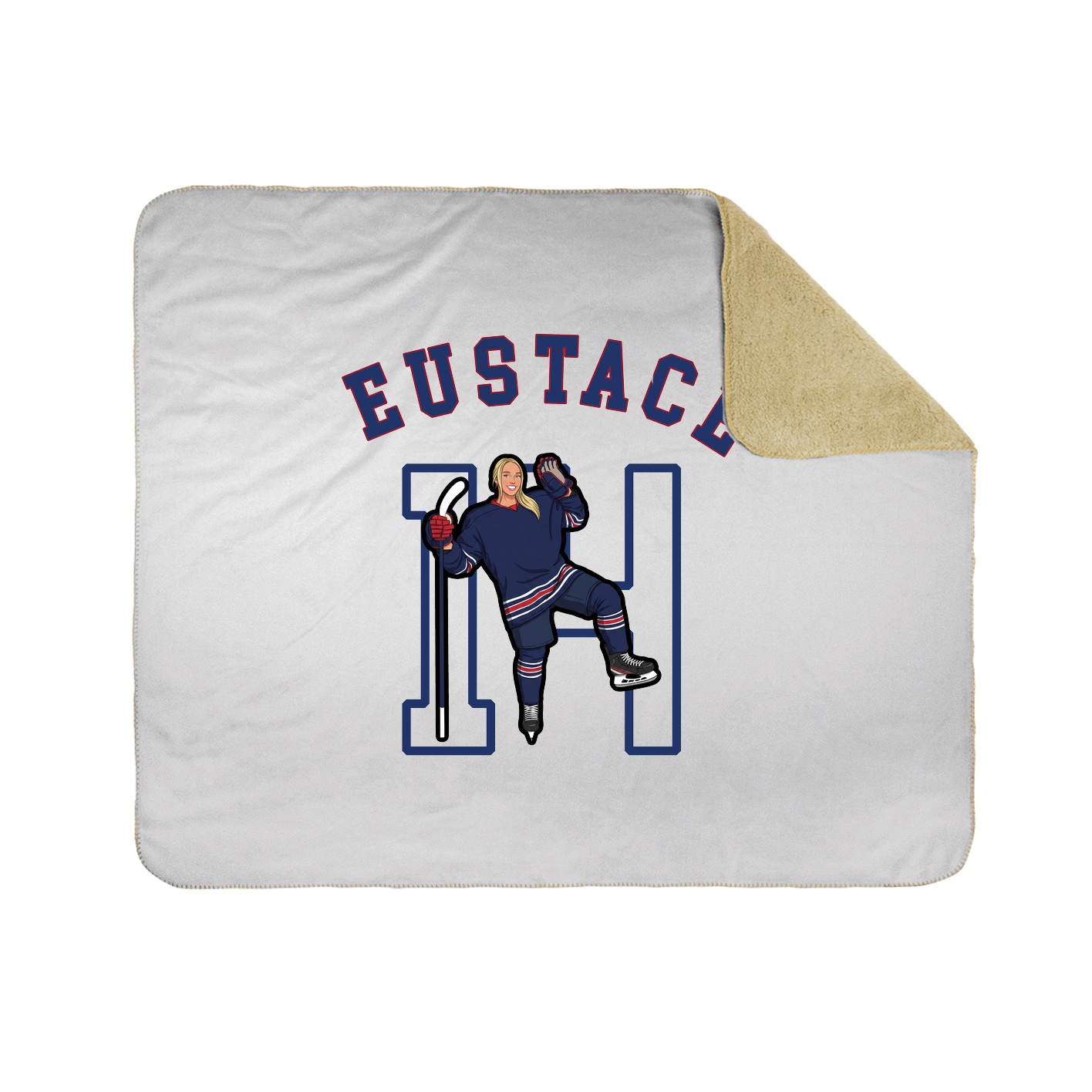 Throw Blanket — Shirsey Arch in White