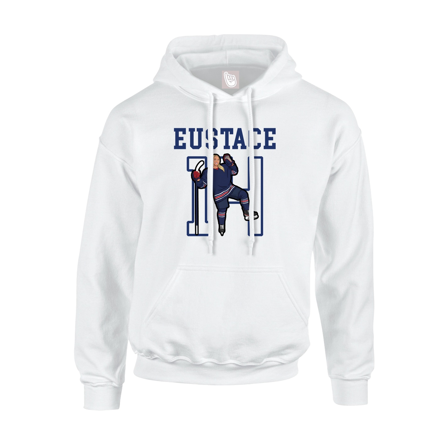 Youth Hoodie — Shirsey in White