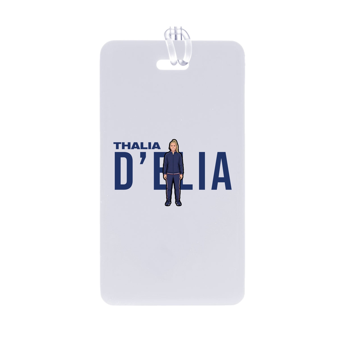 Bag Tag — Player Name in Classic