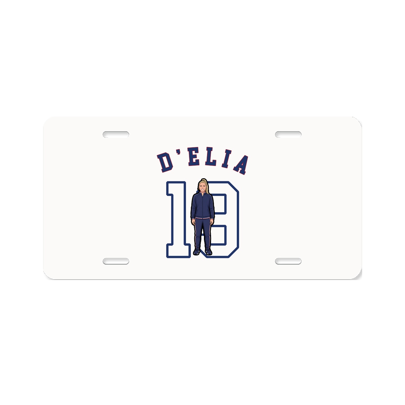 License Plate — Shirsey Arch in Classic