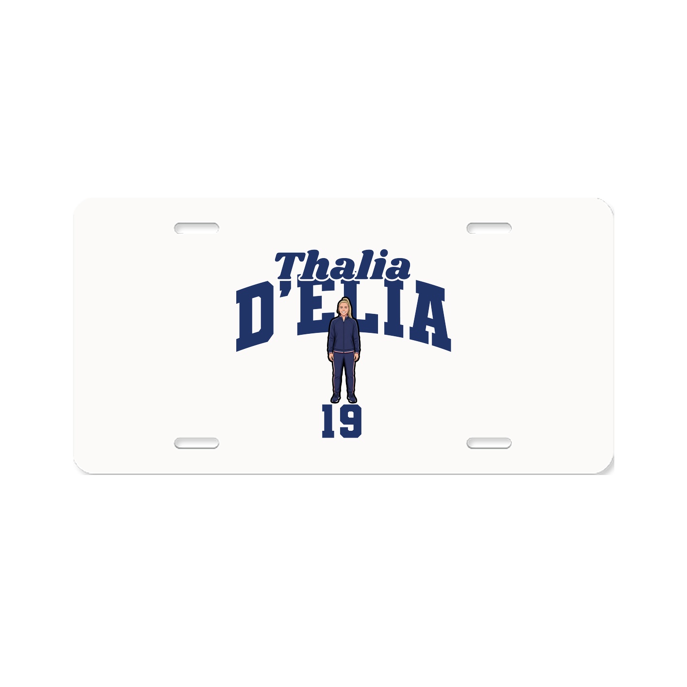 License Plate — Signature Arch in Classic