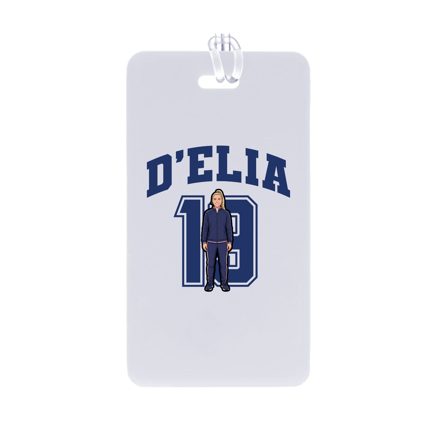 Bag Tag — Number in Classic