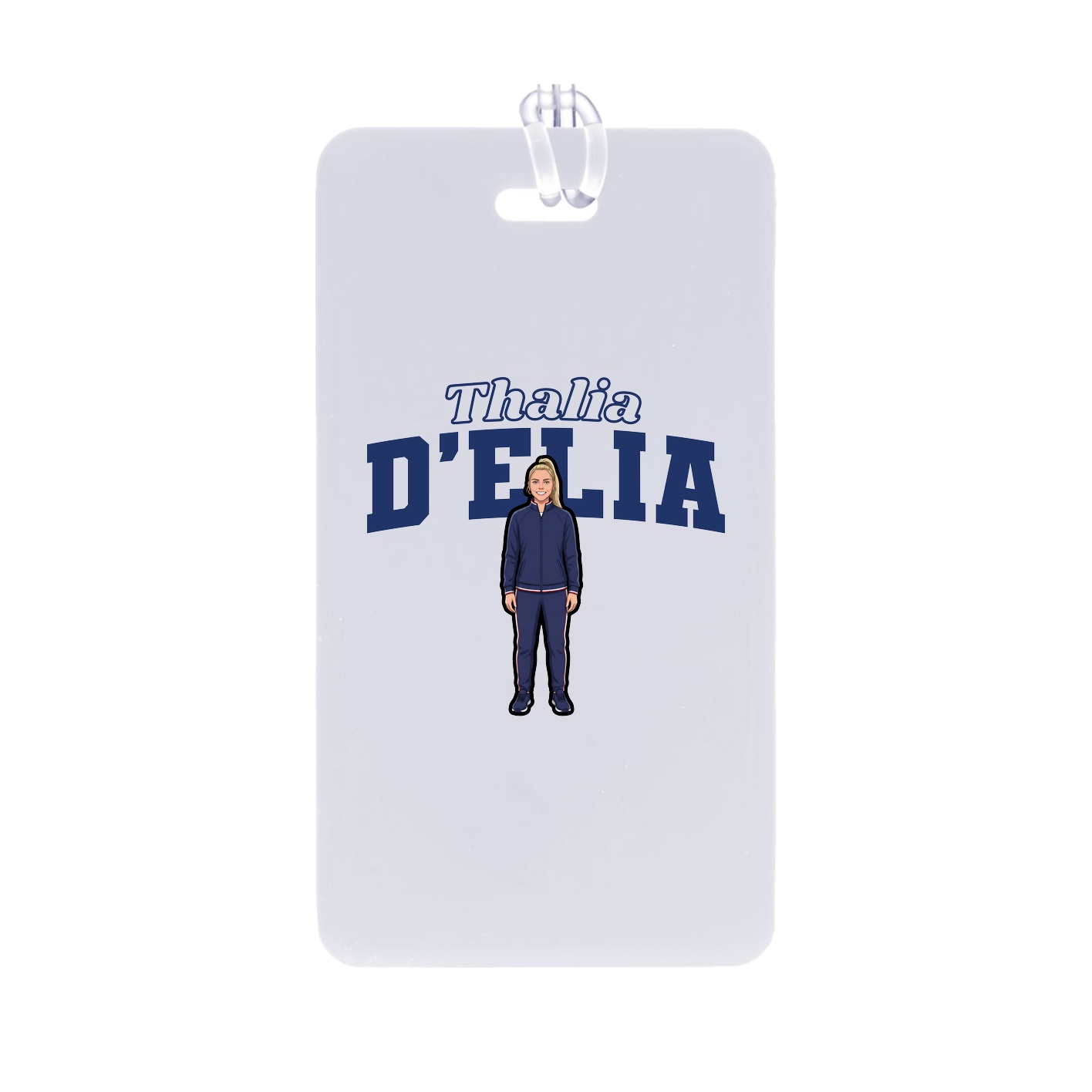Bag Tag — Name Arch in Classic