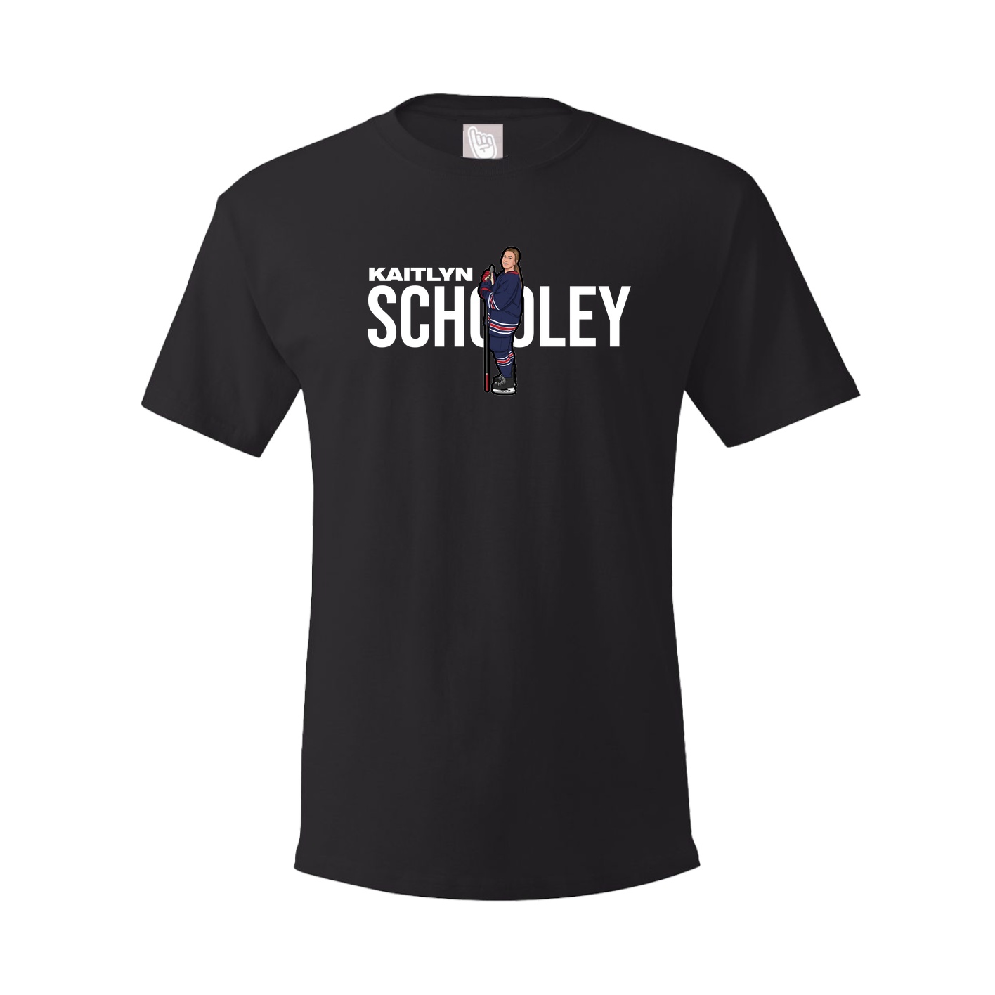 Youth Tee — Player Name in Black