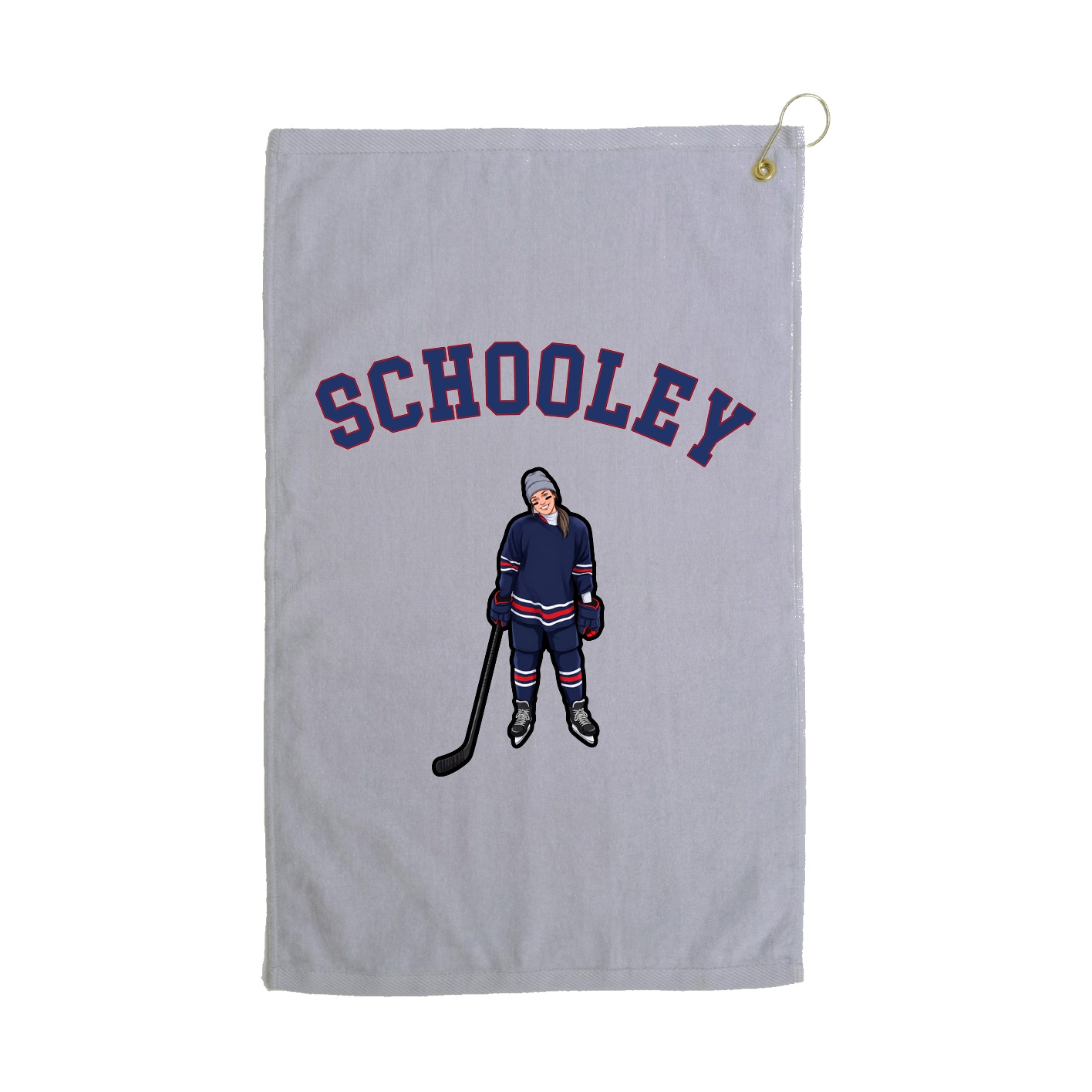 Golf Towel — Shirsey Arch in Grey