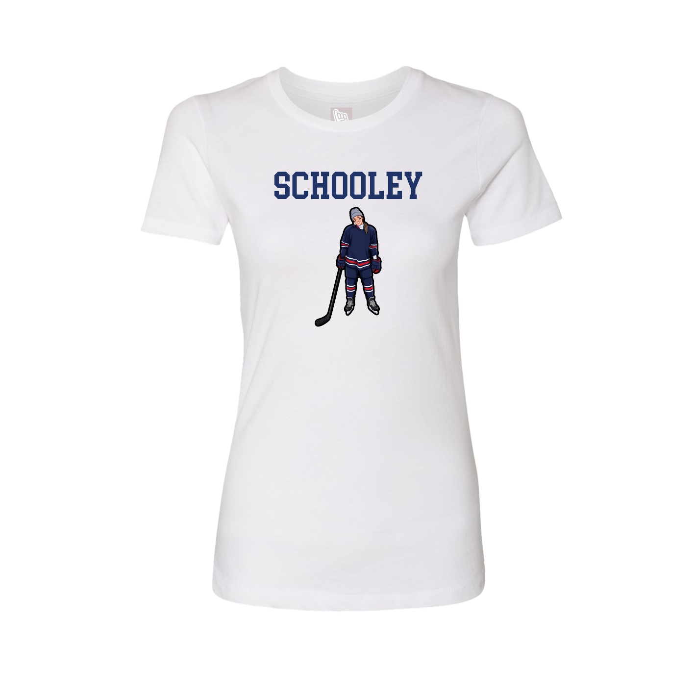 Fitted Women's Tee — Shirsey in White
