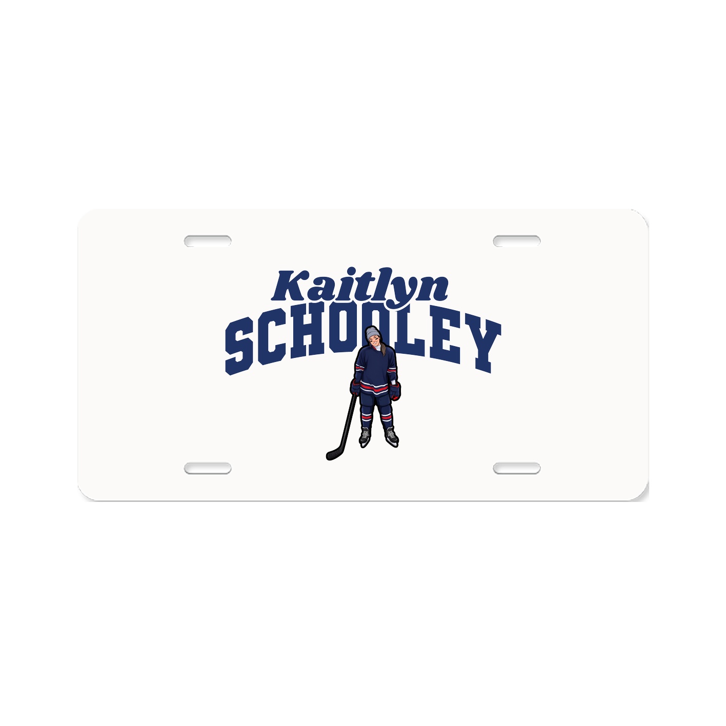 License Plate — Signature Arch in Classic