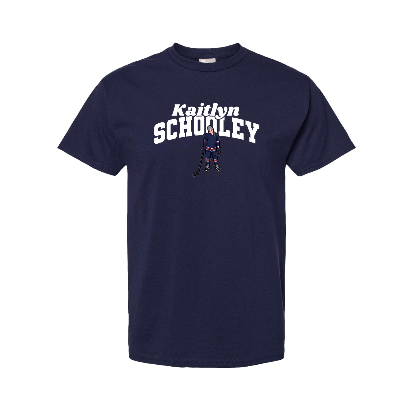 Youth Tee — Signature Arch in Navy