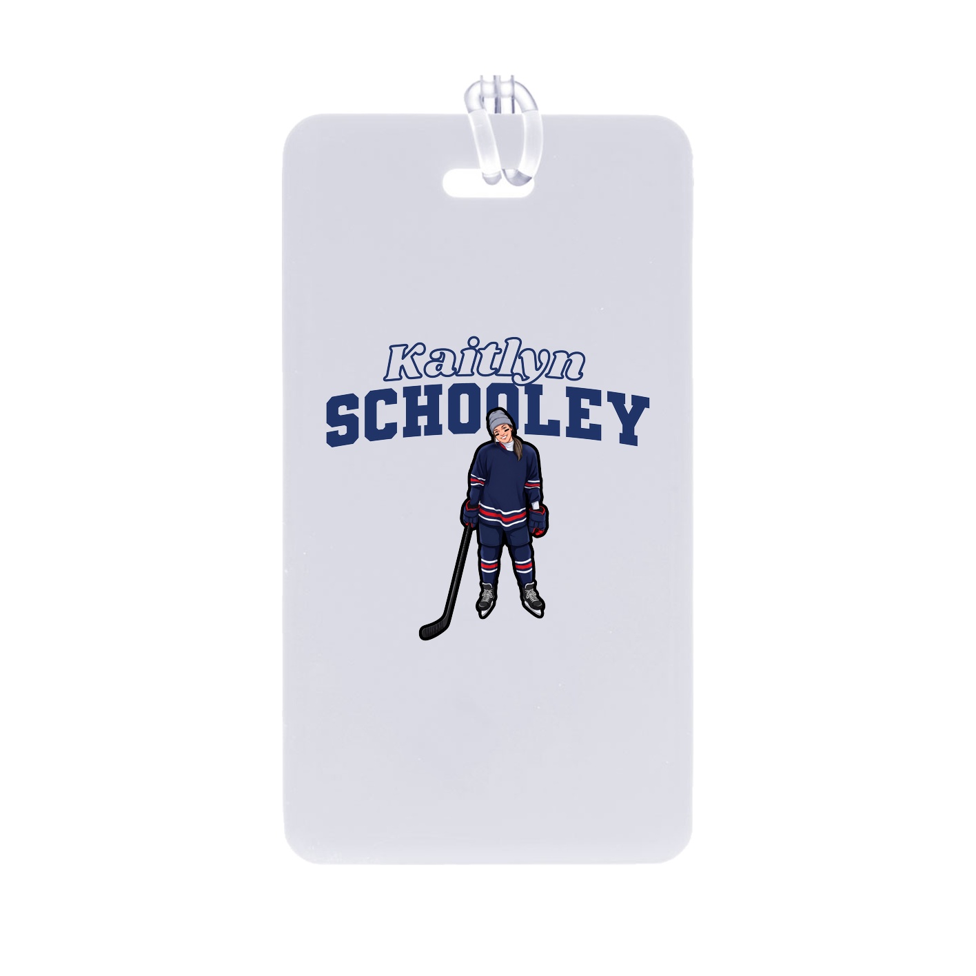 Bag Tag — Name Arch in Classic