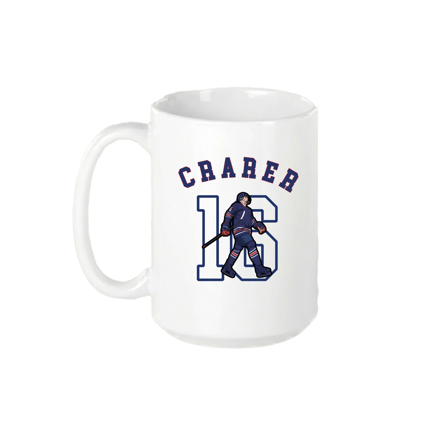 15oz Coffee Mug — Shirsey Arch in White