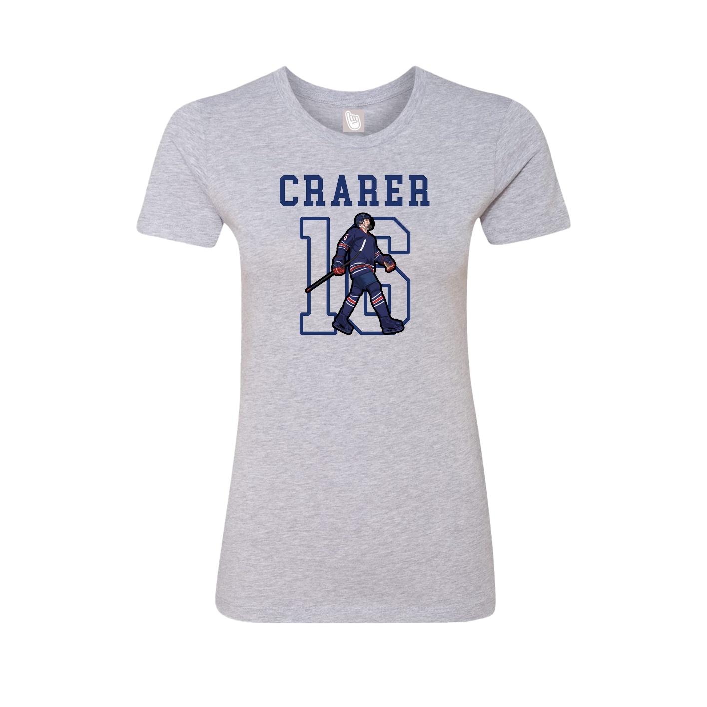 Fitted Women's Tee — Shirsey in Grey