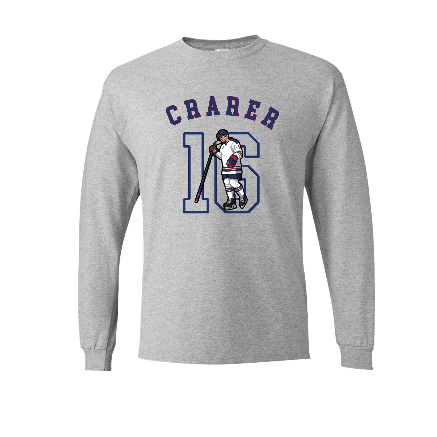 Long Sleeve Tee — Shirsey Arch in Grey