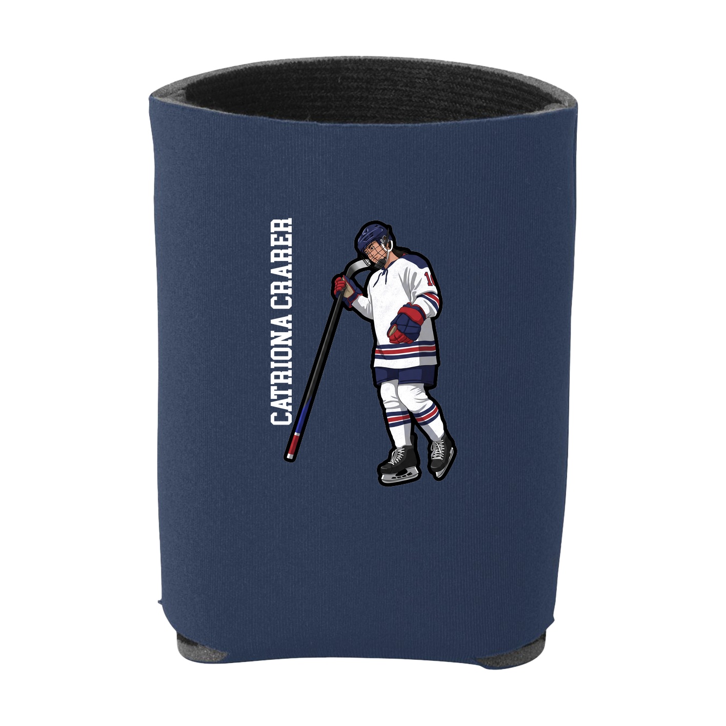 Can Holder — Name Vertical in Navy