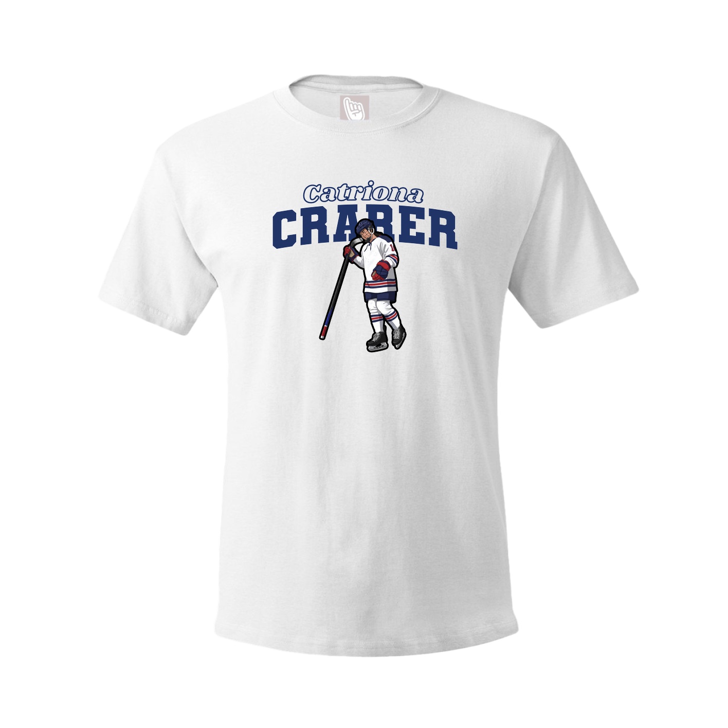 Tee — Name Arch in White