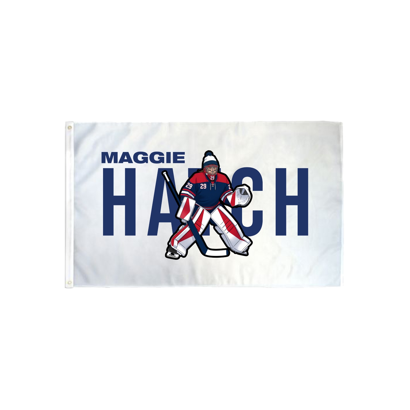3x5 Flag — Player Name in Classic
