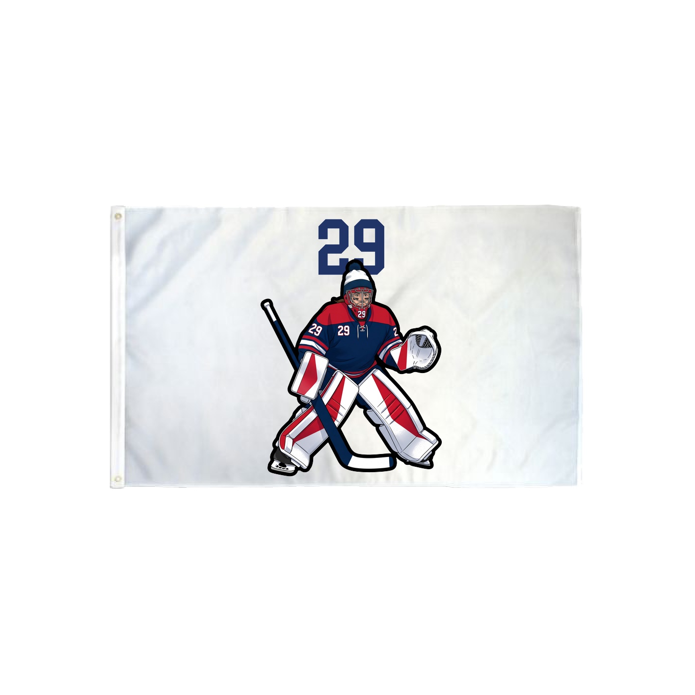 3x5 Flag — Number Top in Classic