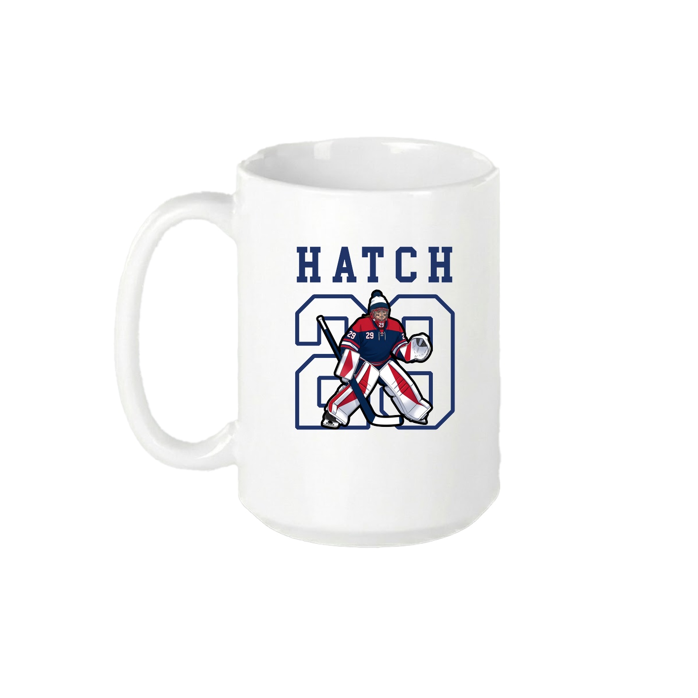15oz Coffee Mug — Shirsey in White