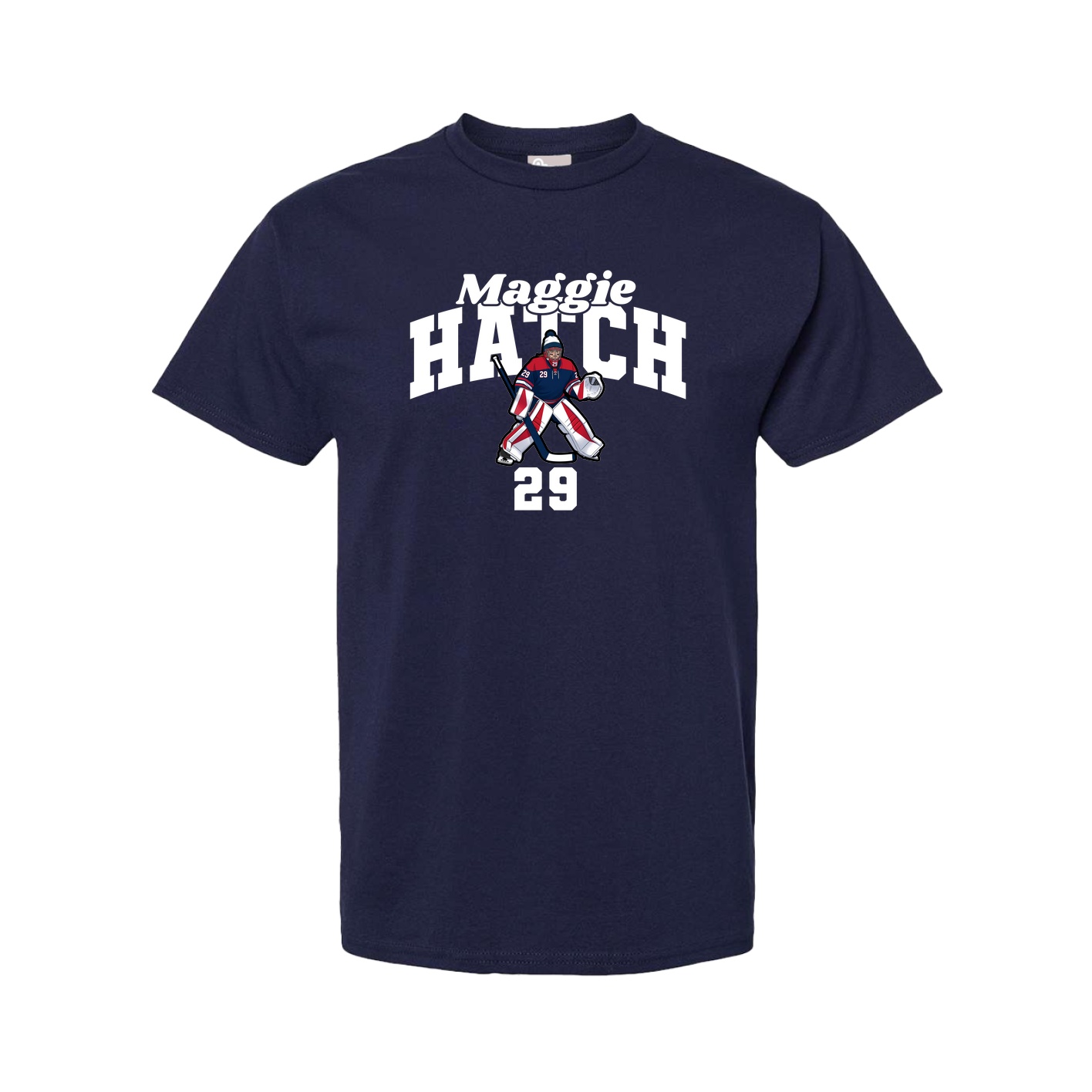 Youth Tee — Signature Arch in Navy
