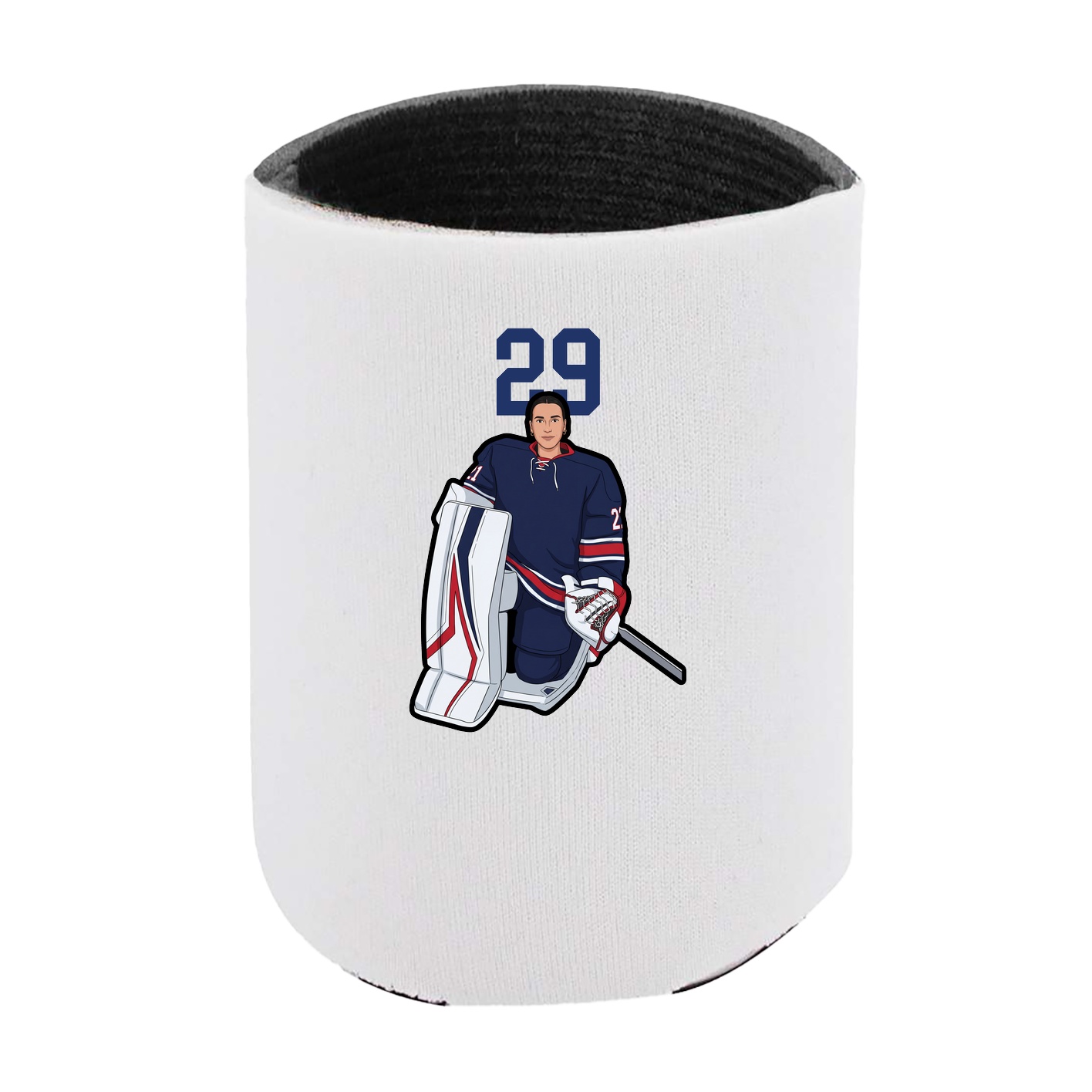 Can Holder — Number Top in White