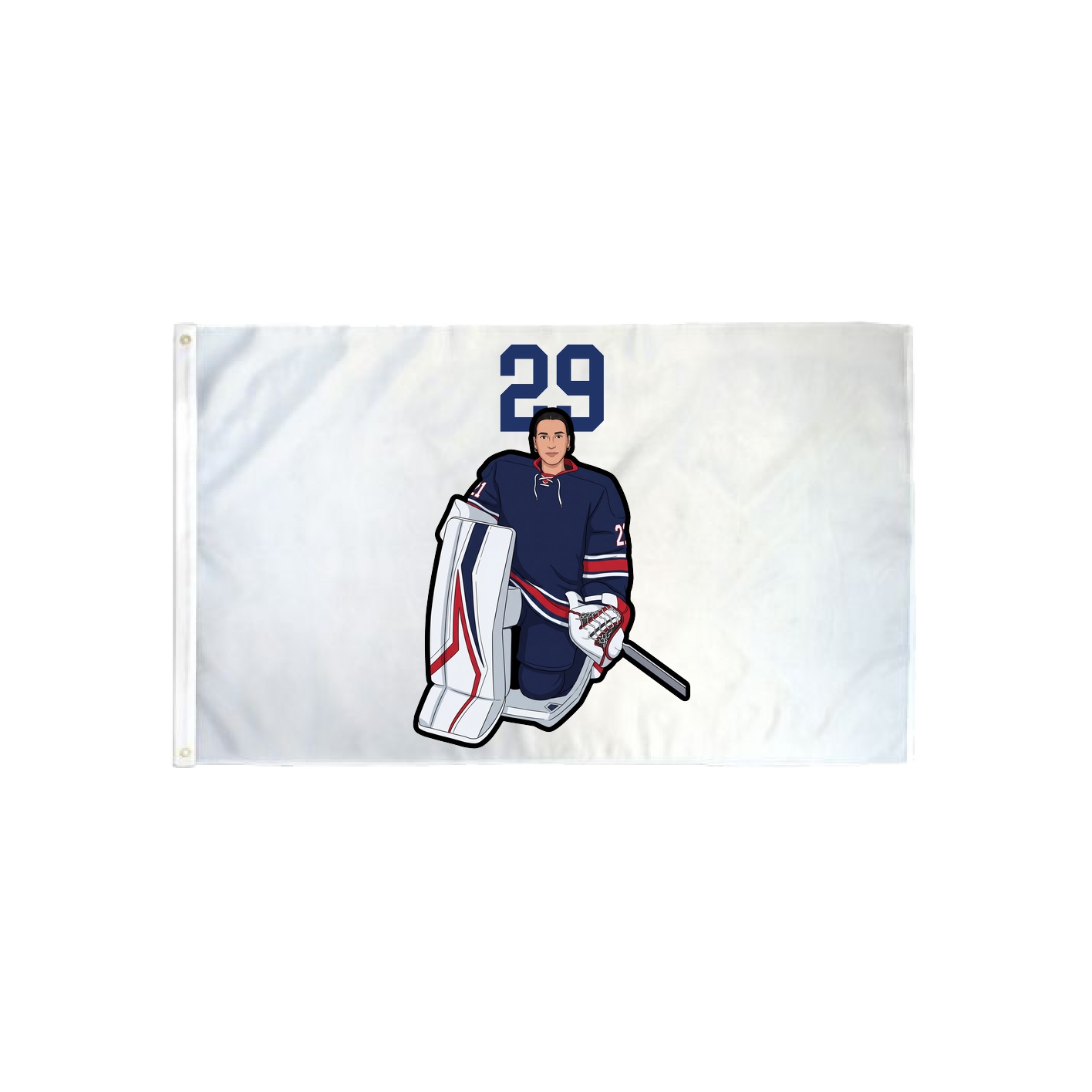 3x5 Flag — Number Top in Classic