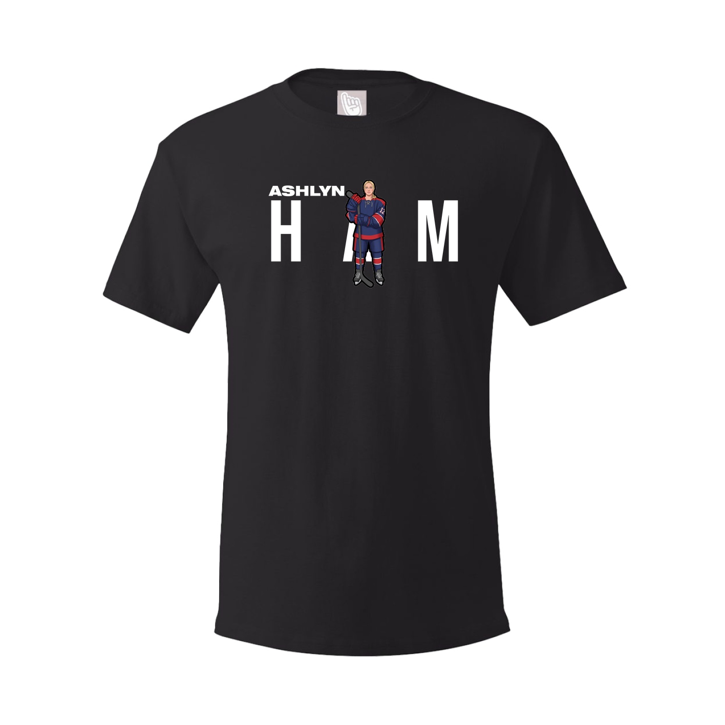 Youth Tee — Player Name in Black