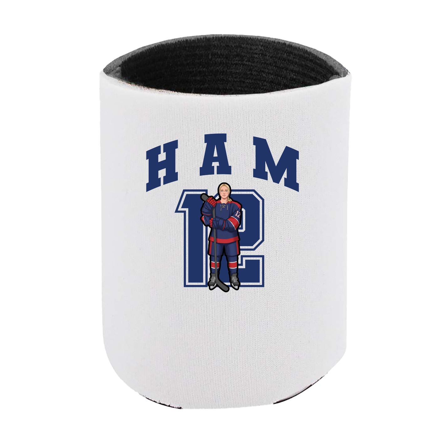 Can Holder — Number in White