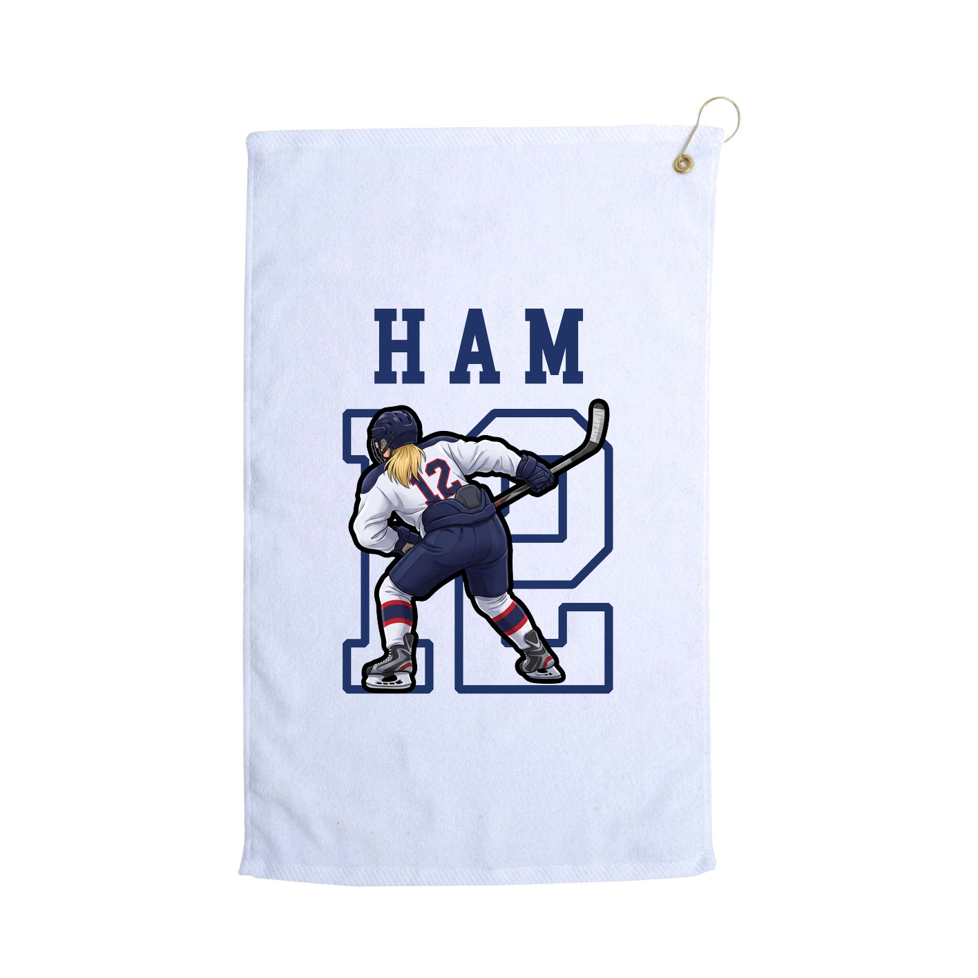 Golf Towel — Shirsey in White