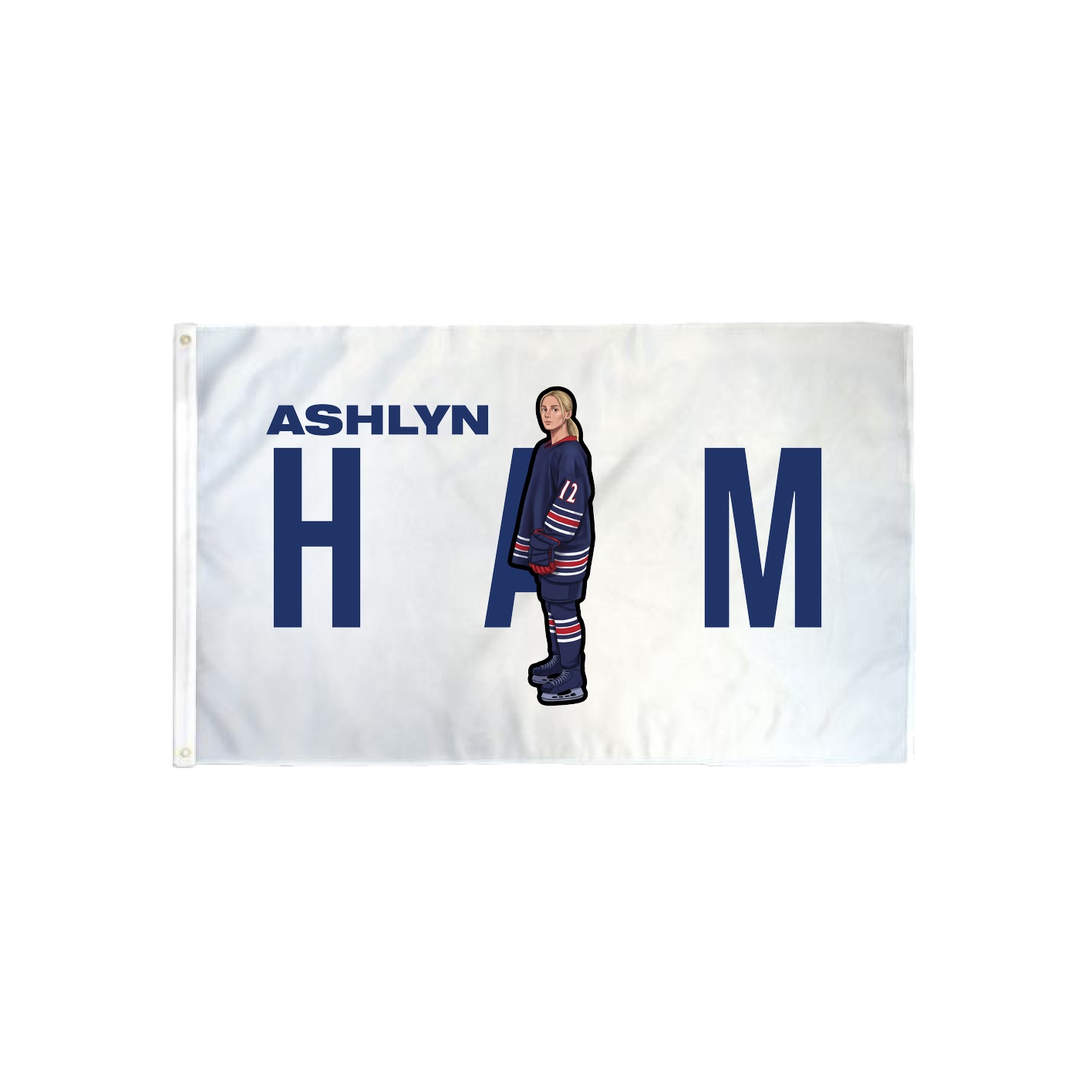 3x5 Flag — Player Name in Classic