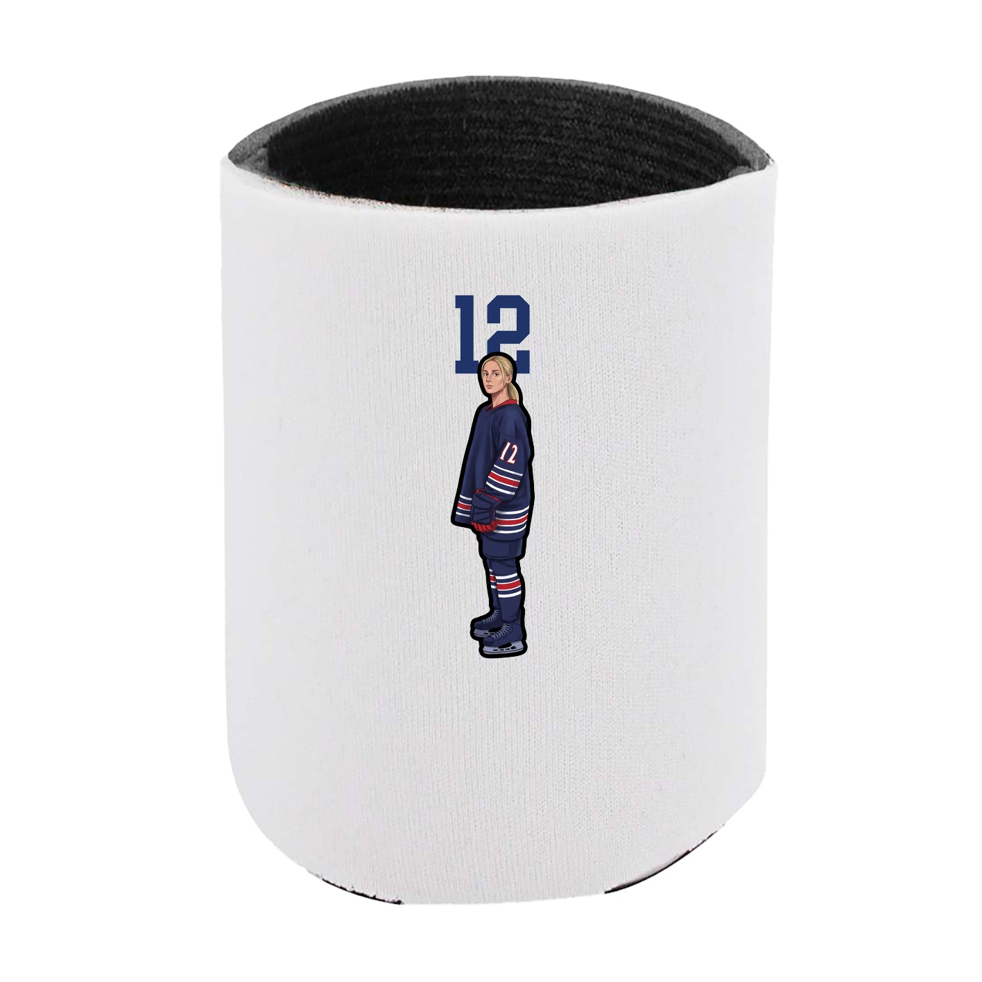 Can Holder — Number Top in White